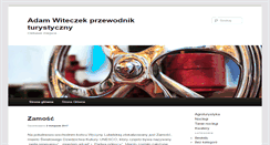 Desktop Screenshot of adamwiteczek.pl